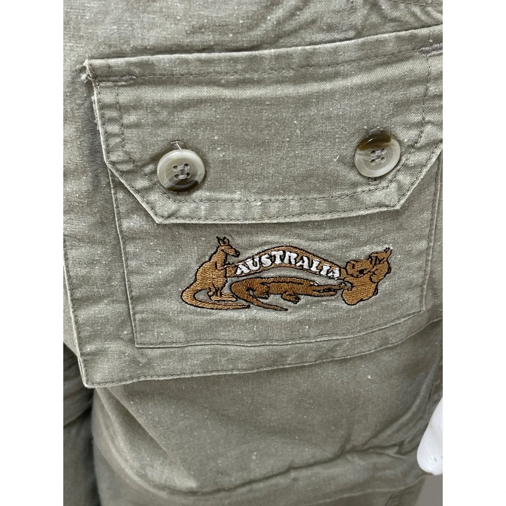 Safari Adventure Australia Vest and Zip Off Convertible Pants Set 8 - US S